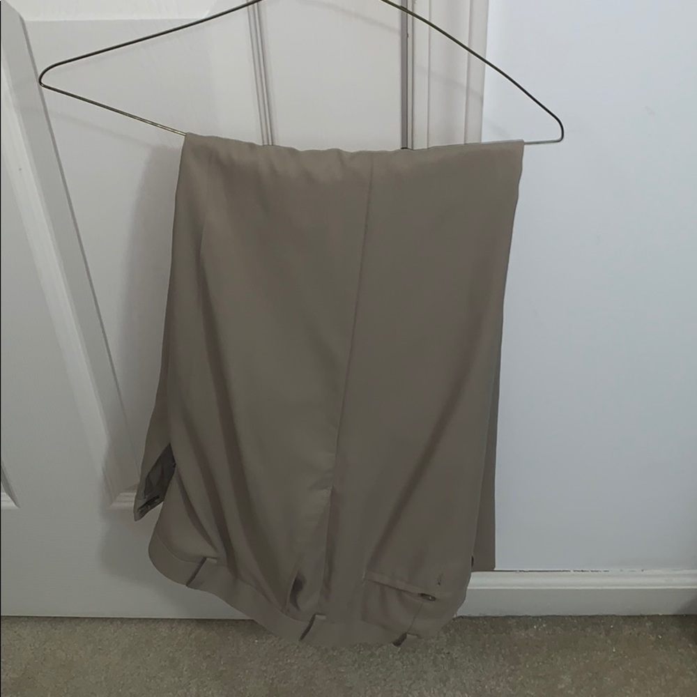 Khaki golf pants